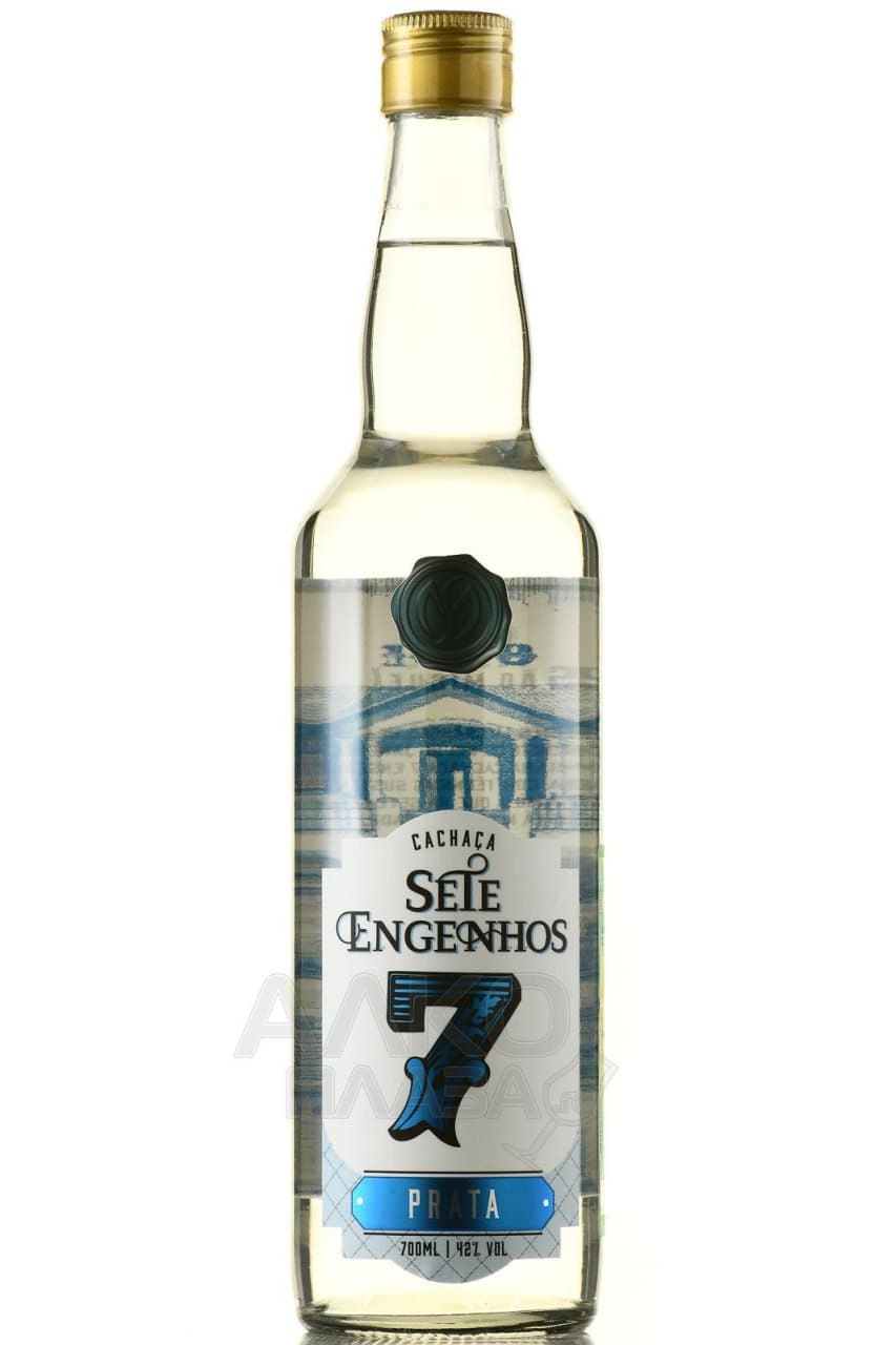 Sete Engenhos Cachaça Prata 700ml 42%
