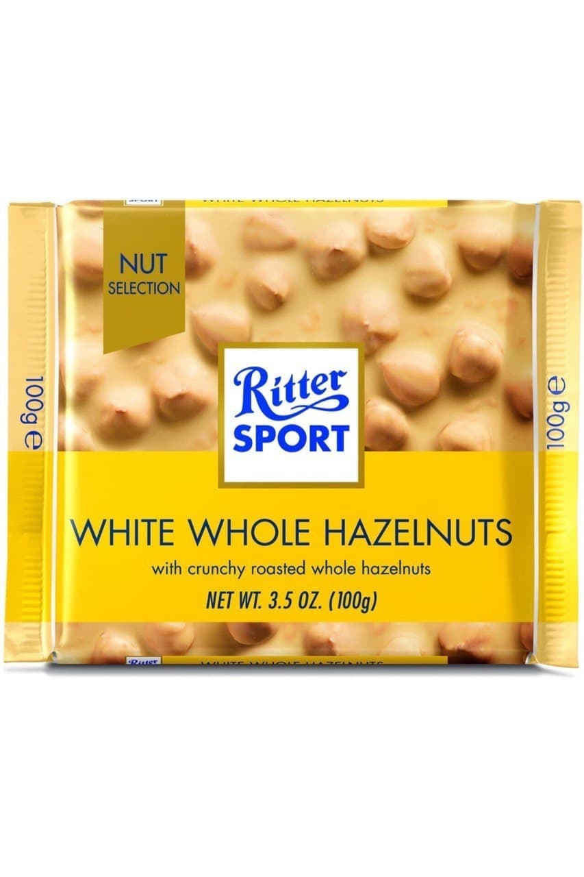 Ritter Sport White Whole Hazelnuts