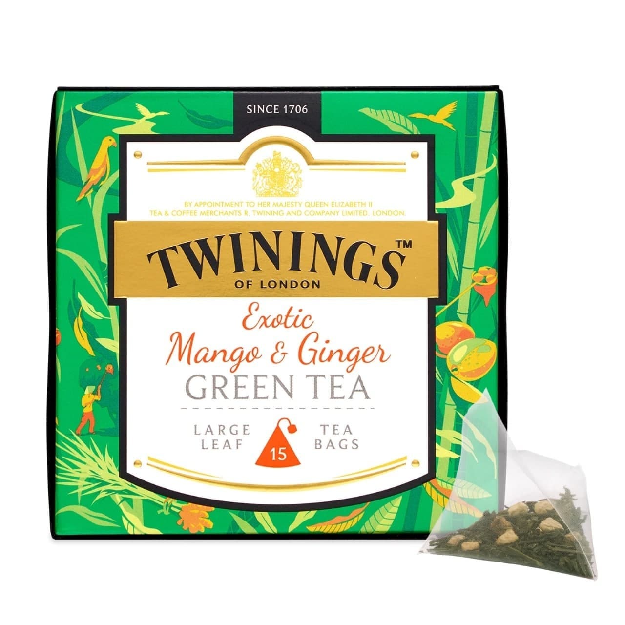 Twinings Exotic Mango & Ginger Tin (100G)