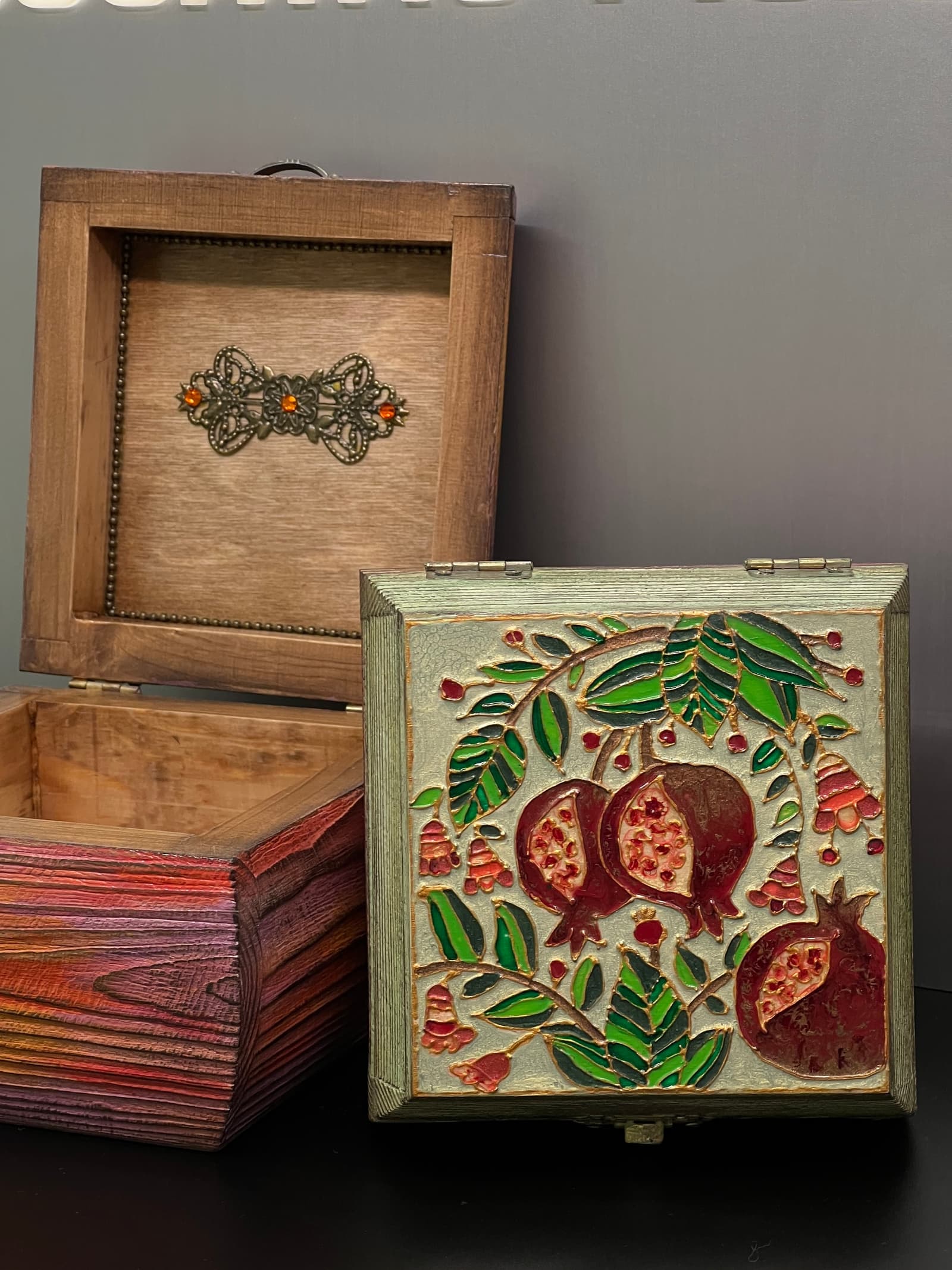 Wooden Handmade Jewel-Box